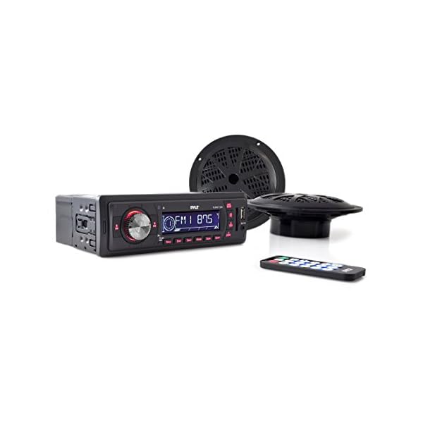 Pyle-In-Dash-Marine-AMFM-PLL-Tuning-Radio-with-USBSDMMC-Reader