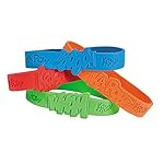 Fun Express 24 Piece Superhero Sayings Bracelets