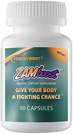 Energy (30 Day) Immune Support Supplement - Rhodiola - Lactoferrin - Beta Glucan - Cold - FIU