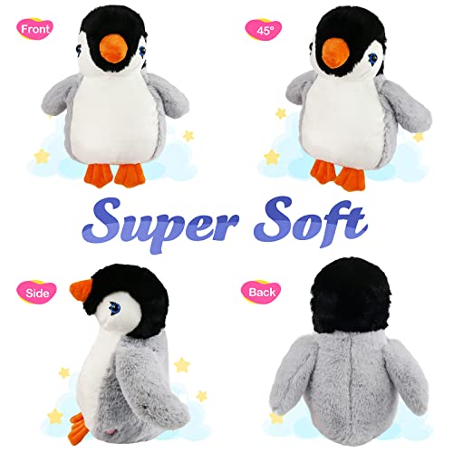 BSTAOFY Light up Penguin Stuffed Animal Glow Perky Adorable LED Floppy