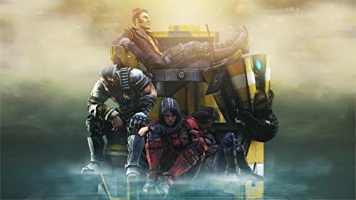 Video Games Borderlands Handsome Jack Canvas Poster Print 24X36