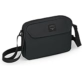Osprey Aoede 2L Commuter Crossbody Bag, Black OS | commuter backpack, everyday bag, campus pack, laptop carry, Black color, OS size