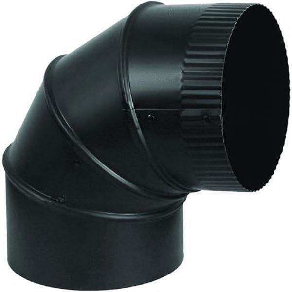 Amazon.com: Black Wood Burning Stove Pipe (4 x 24) : Sports u0026 Outdoors
