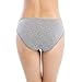 Nightaste Womens String Bikini Briefs Soft Cotton Low Rise High-Cut Panties (M(Waist:28-29 inch), 4 Colors)