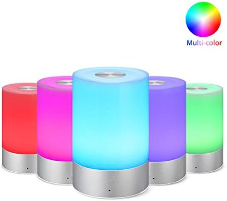Night Light Dimmable Bed Lamp Rgb Touch Control Smart Light Led Lamp Rgb Touch Sensor Light