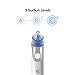 Electronic Blackhead Remover Tool Skin Peeling Acne Eliminator Remove Vacuum Cleaner Extractor Pore Suction Machine Blackhead Removal (Including 4 Stainless Acne Needles)