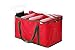 Christmas Lights Storage Crate/Organizer Bag, Red, 24L x 12W x 12H inches