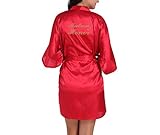 Kimono Robe Hot Stamping Matron of Honor Wedding