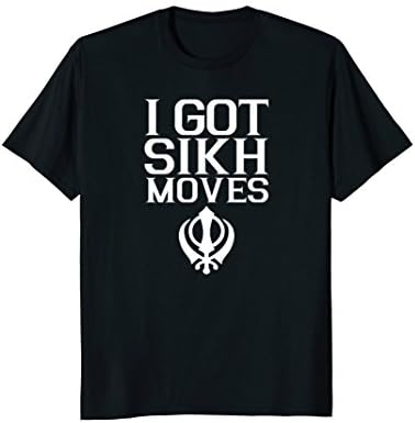 Khanda Sikh Symbol Flag - I Got Sikh Moves T-shirt