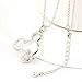 Mall of Style Mickey Jewelry Necklace and Earrings Set - Trendy Character Jewelry for Teenage Girls
