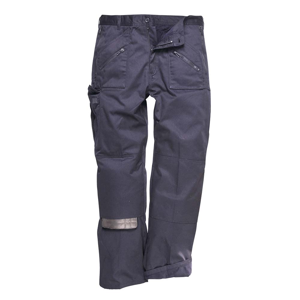 Portwest Lined Action Trouser, Size: XL, Colour: Navy, C387NARXL