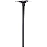 Architectural Mailboxes Coolidge Galvanized Steel Mailbox Post, Black | Heavy-duty post with weather-resistant outdoor build.