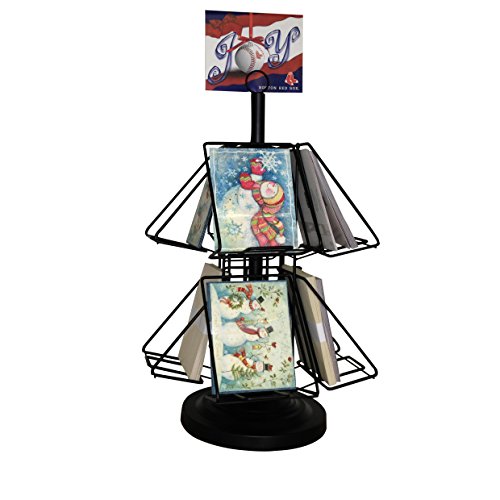 DVD Book CD Spinner Rack Post Card Greeting Card Birthday Card Display