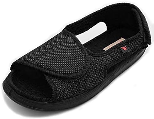 mens wide width house slippers