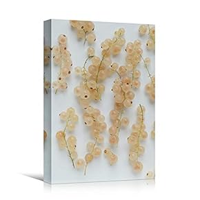 signwin Canvas Wall Art White Grapes Chic Citrus...