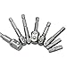 QST 8Pcs Socket Adapter Impact Hex Shank Drill Bits Bar Set 1/4