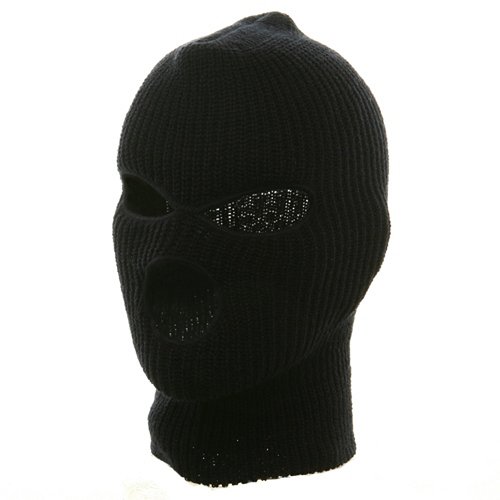 DECKY Ski Mask With Three Holes - Navy OSFM