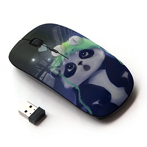 Akko Wireless Gaming Mouse Blue And White Cat 2.4G GHz With...