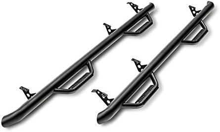 N-Fab Nerf Steps | Textured Black, Wheel-to-Wheel | T0654FJ | Fits 2006-2018 Toyota FJ Cruiser SUV 4 Door, SRW Gas