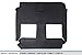 MAX LINER B0046 for 2008-2020 Grand Caravan/Chrysler Town & Country (Stow'n Go Seats Only), Black
