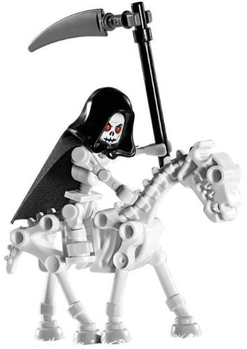 LEGO Skeleton Reaper with Skeleton Horse (Loose) Castle Mini Figure, Baby & Kids Zone