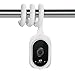 Versatile Twist Mount Compatible with Arlo HD Camera, Flexible Gooseneck-Like Mount - Attach Your Arlo HD Camera Wherever You Like Without Tools or Wall Damage - by Wasserstein (White)