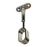 D.H.S. Adjustable Mid Hanger for Oval Closet Rod - Adjusts from 2 1/4