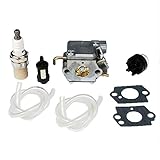 KIPA Carburetor for Walbro WT-827-1 WT-827 WT-149A WT-340-1 WT-454 WT-526 WT-539 WT-685 Ryobi Tiller 775R 767R 790R Trimmer 280R 310BVR Blower Ryobi OEM 753-05133 Troy-Bilt TB70SS Craftsman 316794400