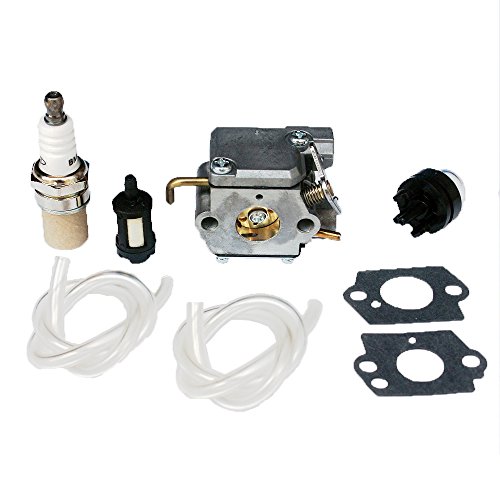 KIPA Carburetor For WT-827-1 WT-827 WT-149A WT-340-1 WT-454 WT-526 WT-539 WT-685 Ryobi Tiller 775R 767R 790R Trimmer 280R 310BVR blower Ryobi OEM 753-05133 Troy-Bilt TB70SS Craftsman 316794400