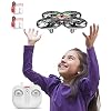 Kids Hand Operated Drones, SYMA X100 Quadcopter with Auto-Avoid Obstacles, Safety Covered by Shell, 360°Flip, LED Light…