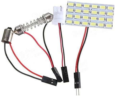 24SMD 5730 LED Panel Board 480LM Car Interior Dome Reading Lamp Light