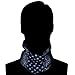 Triple9 Automotive Gear Balaclavas Seamless Face Mask Bandanas (Small Paisley- Navy)