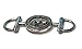 2 Pack of Equestrian Horse Connector - Rope Bracelet Making Connect Charm - Old School Geekery Brand - Great for Use with Midwest Cord 550 Paracord and Leather Cord