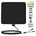 Viewtek Amplified HDTV 50mile Range Digital TV Antenna 13Ft Copper Coaxial Cable for Digital tv/Analog TV with USB Power Supply,4K Ready