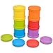 Re-Play Made in The USA Stackable Snack Cup Set of 6 - Colorwheel