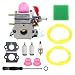 ANTO 530071811 Carburetor for Craftsman Poulan Weedeater Husqvarna PP025 PP125 PP25E PP325 P4500 P4500F Trimmer PP258TP PP133 PP125 Engines with Tune Up Kit