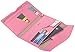 Travelambo Rfid Blocking Passport Holder Wallet & Travel Wallet Envelope (pink)