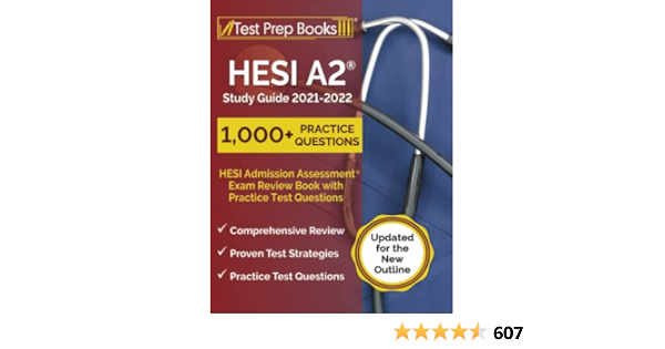 HESI A2 Study Guide 2021-2022: HESI Admission Assessment Exam ...