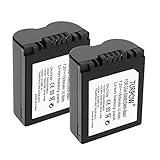 CGA-S006 Battery-Turpow 2 Pack CGA-S006 Replacement Battery for Panasonic Lumix DMC-FZ7 DMC-FZ8 DMC-FZ18 DMC-FZ28 DMC-FZ30 DMC-FZ35 DMC-FZ38 DMC-FZ50 Digital Camera