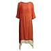 Romacci Women Casual Maxi Dress Vintage Chinese Style Loose Boho Long Dress