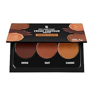 Black Radiance True Complexion Creme Contour Palette, Medium to Dark, 7.5 Gram