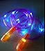 IBOSTOM Jump Rope Kids – Light Up Jump Rope Flashing Color Change Skipping Rope Colorful Light Fun Toy with Gift Box(Orange Handle)