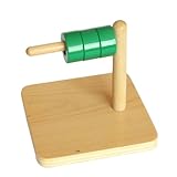 Montessori Discs on Horizontal Dowel