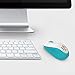 Mini Wireless Mouse, FD V10 2.4G Cute Optical Travel Mouse with Nano Receiver & Battery for Kids/Girls Compatible with Notebook/Computer/PC/Laptop and Chromebook (Green)