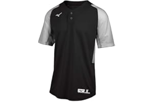 Mizuno Aerolite 2-Button Baseball Jersey