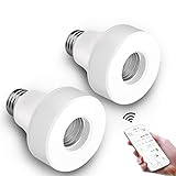 Elegant Choise Smart Wifi Bulb Socket E26/ E27 Bulb Adapter Base Converter Wi-Fi Led Light Bulbs Timer Holder Wireless Lamp Adapter Compatible with Alexa, Google Assistant and Alexa Accessories