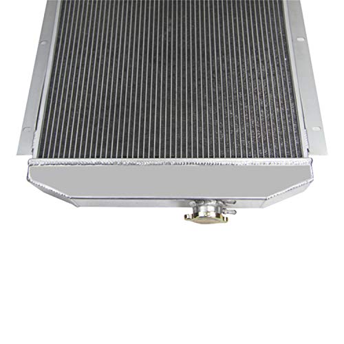 Primecooling 62MM 4 Row Core Aluminum Radiator for Chevrolet Trucks 1947-1954