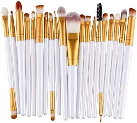 Nobio 20PCS/Set Soft Makeup Foundation Powder Brushes Face Eye Shadow Eyeliner Foundation Blush Lip Cosmetics Blending Brush Tool
