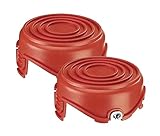 Black & Decker GH710 (2 Pack) Replacement Spool Cover W/Eyelets and Lever # 90563054-2pk