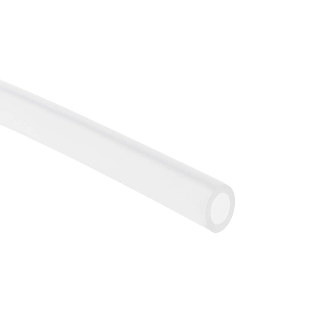 sourcing map Silicone Tubing 5mm ID x 9mm OD 2m Rubber Tubing Air Hose Water Pipe for Pump Transfer Clear